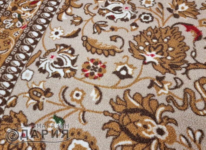 Мокетен килим ERIKA 8031 beige елипса